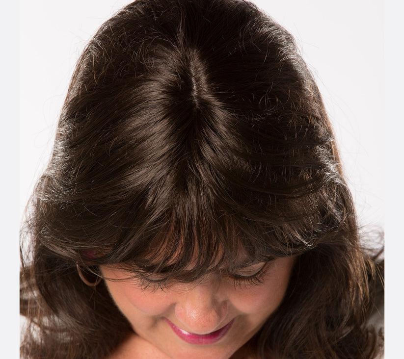 Faux Filler Straight Topper Hairpiece by Toni Brattin | Heat Friendly Synthetic - Ultimate Looks