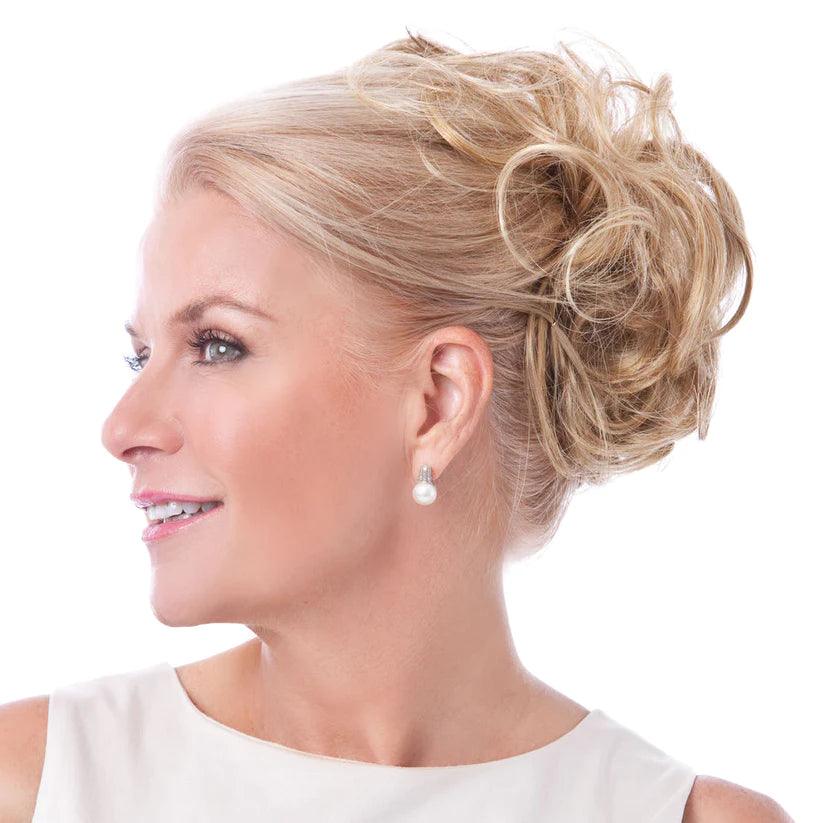 Twin Clip Soft Curl Hairpiece by Toni Brattin | Heat Friendly Synthetic