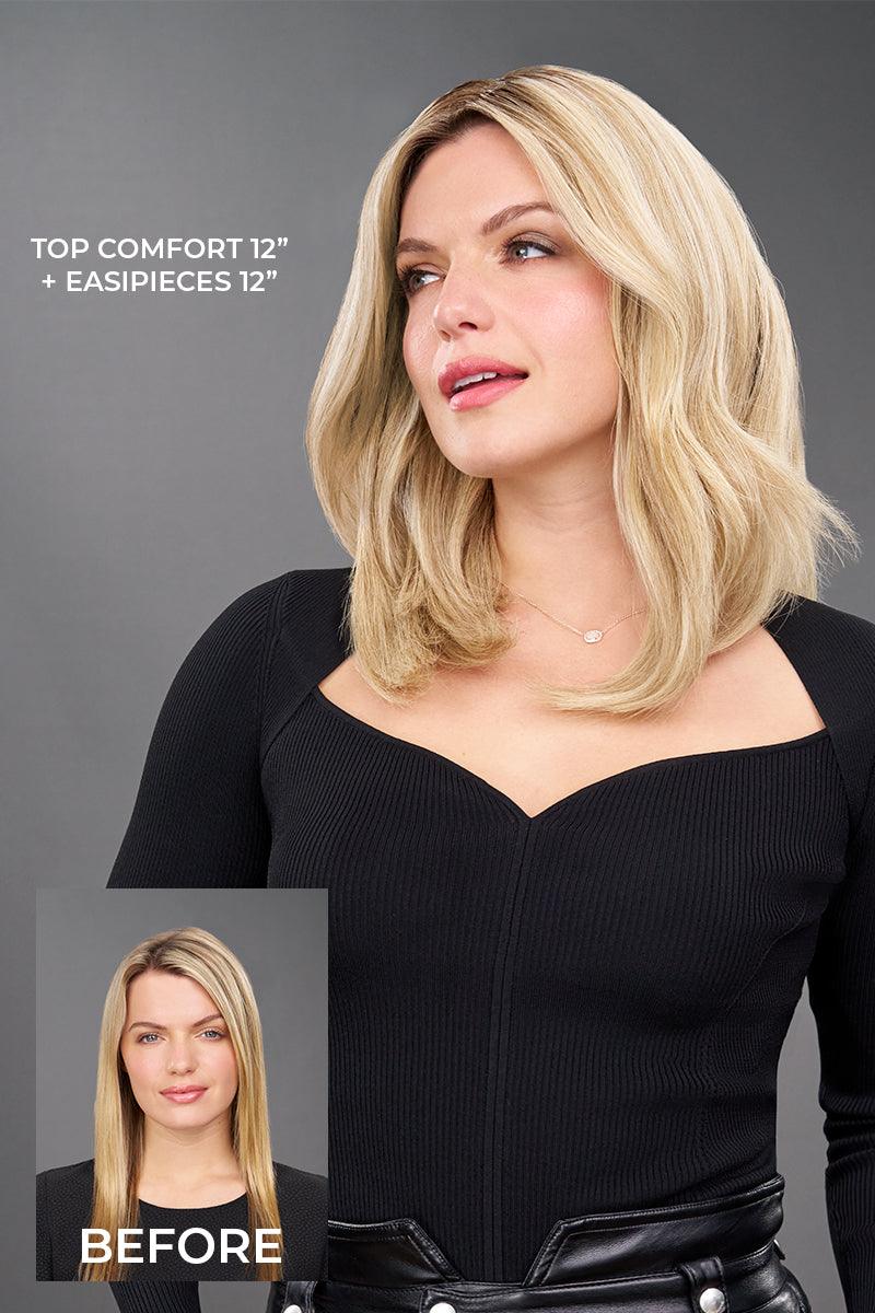 Top Comfort Topper by Jon Renau | Remy Human Hair