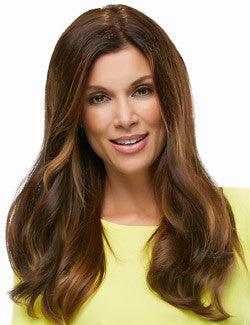 Top Form 18" Human Hair Addition by Jon Renau | 100% Remy Human Hair Piece (Monofilament Base)