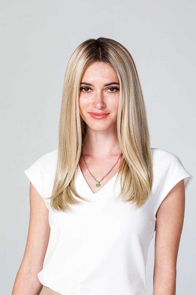 18" easiPart HD Hairpiece by easiHair | Synthetic (Single Mono)