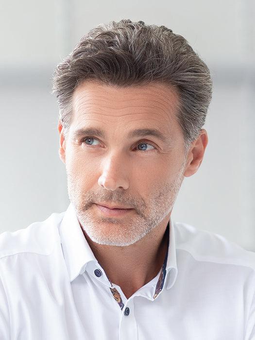 Jay Men's Wig by Ellen Wille | Men's Heat Friendly Synthetic System - Ultimate Looks
