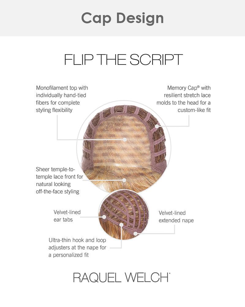 Flip The Script Wig by Raquel Welch | Heat Friendly Synthetic (Lace Front Mono) - Ultimate Looks