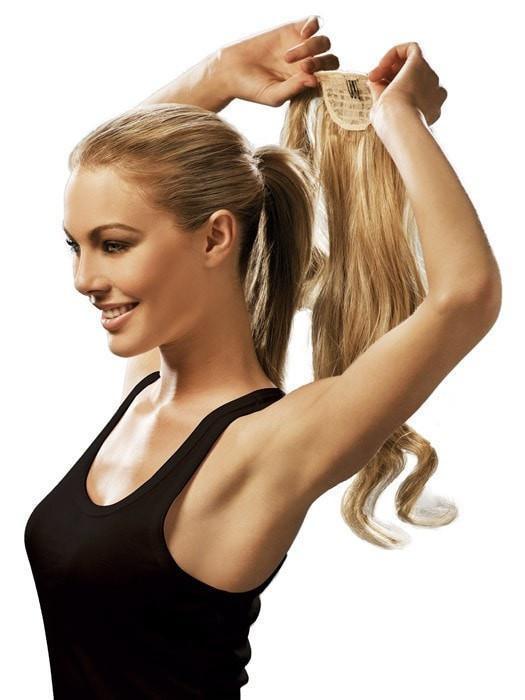 23" Long Wave Pony Hairpiece by Hairdo | Heat Friendly Synthetic Wrap-Around - Ultimate Looks