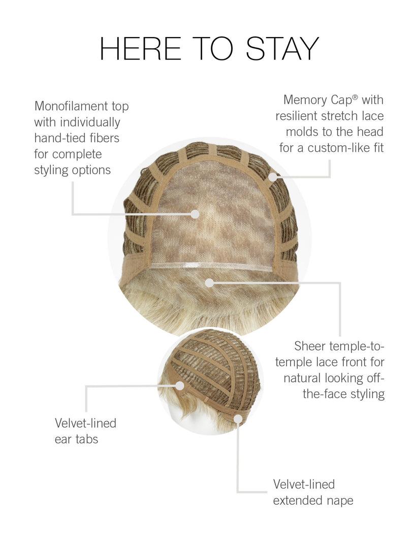 Here To Stay Wig by Raquel Welch | Synthetic Lace Front (Mono) - Ultimate Looks