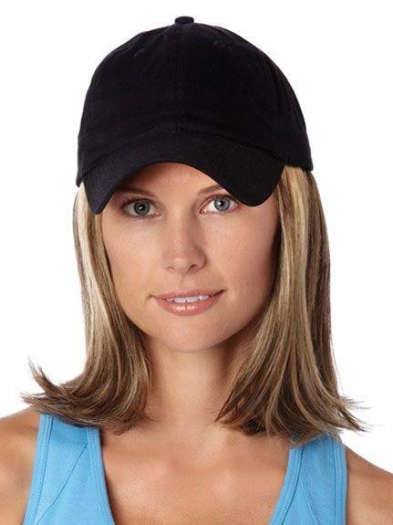 Classic Hat with Hair by Henry Margu | Synthetic - Ultimate Looks