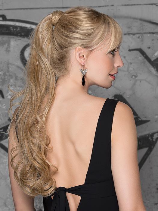 Champagne Hairpiece by Ellen Wille | Heat Friendly Synthetic Hairpiece