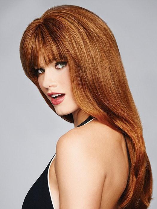 Human Hair Clip-In Bangs by Raquel Welch | (Hand Knotted Monofilament Base) - Ultimate Looks