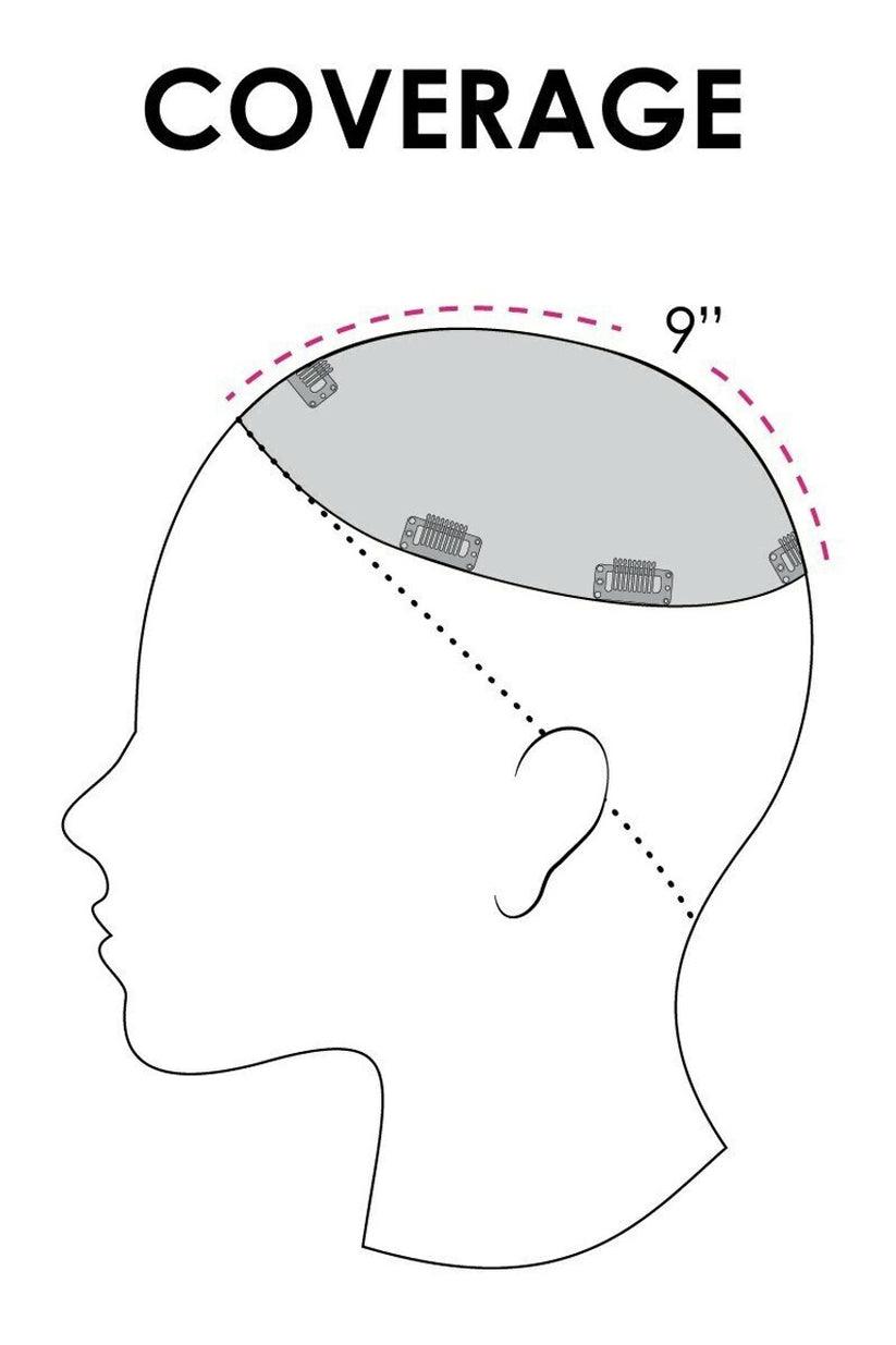 Top Smart Wavy 18" Hair Addition by Jon Renau | Synthetic Lace Front Hair Topper - Ultimate Looks