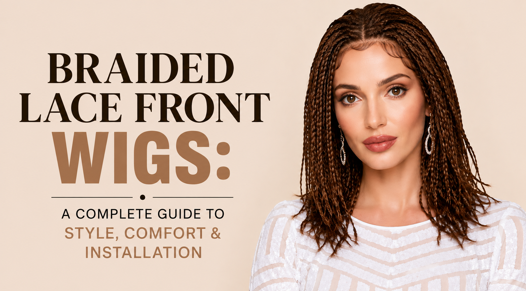 Braided Lace Front Wigs: A Complete Guide to Style, Comfort & Installation