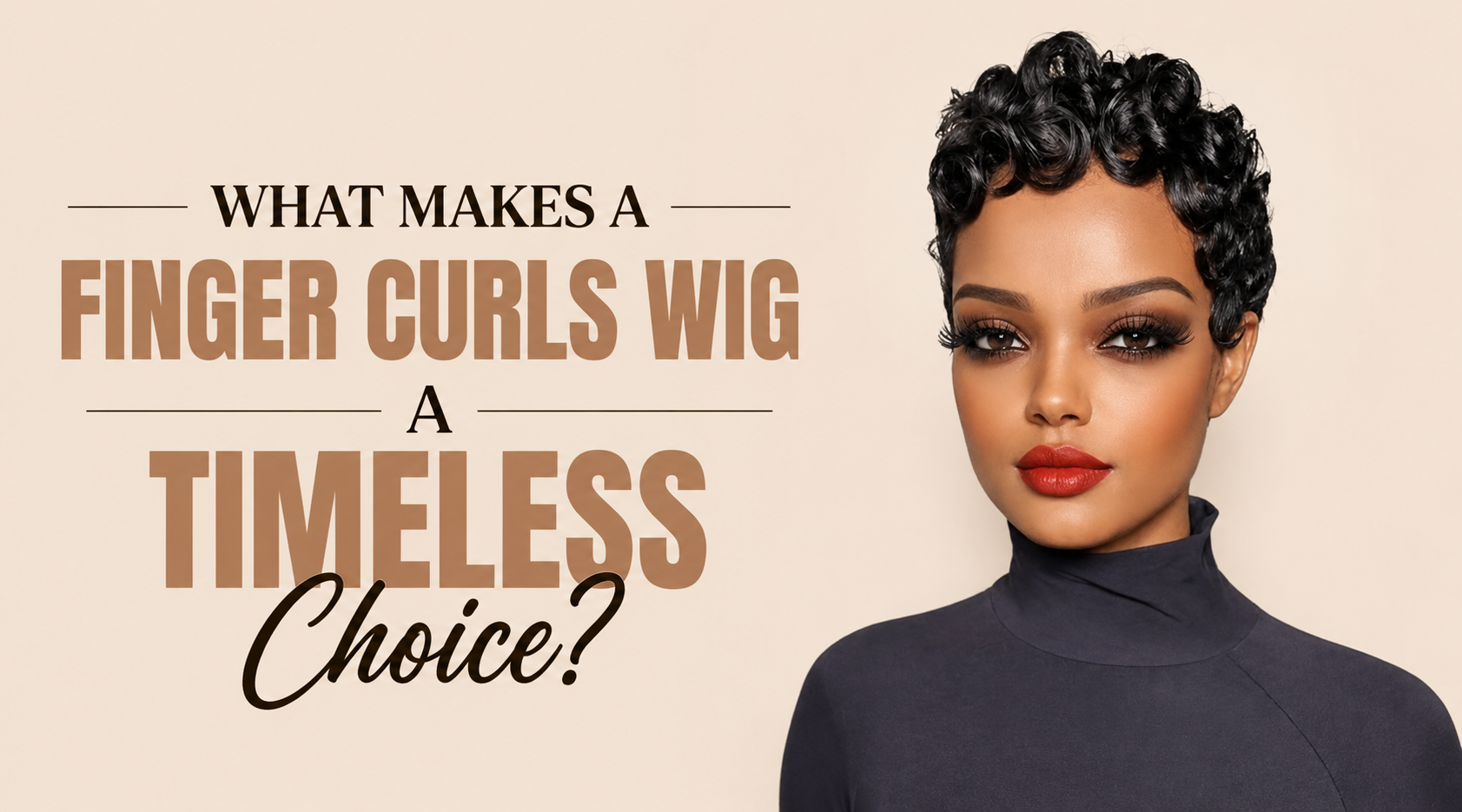 What Makes a Finger Curls Wig a Timeless Choice?