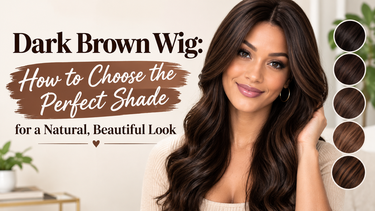 Dark Brown Wig: How to Choose the Perfect Shade for a Natural, Beautiful Look