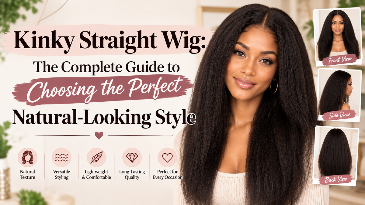 Kinky Straight Wig: The Complete Guide to Choosing the Perfect Natural-Looking Style
