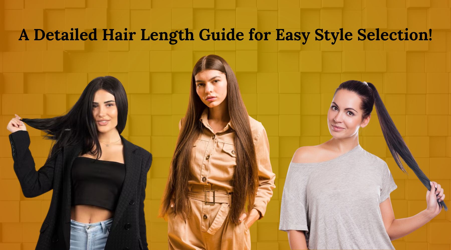 Hair Length Guide | 12-24 Inches for Your Perfect Style