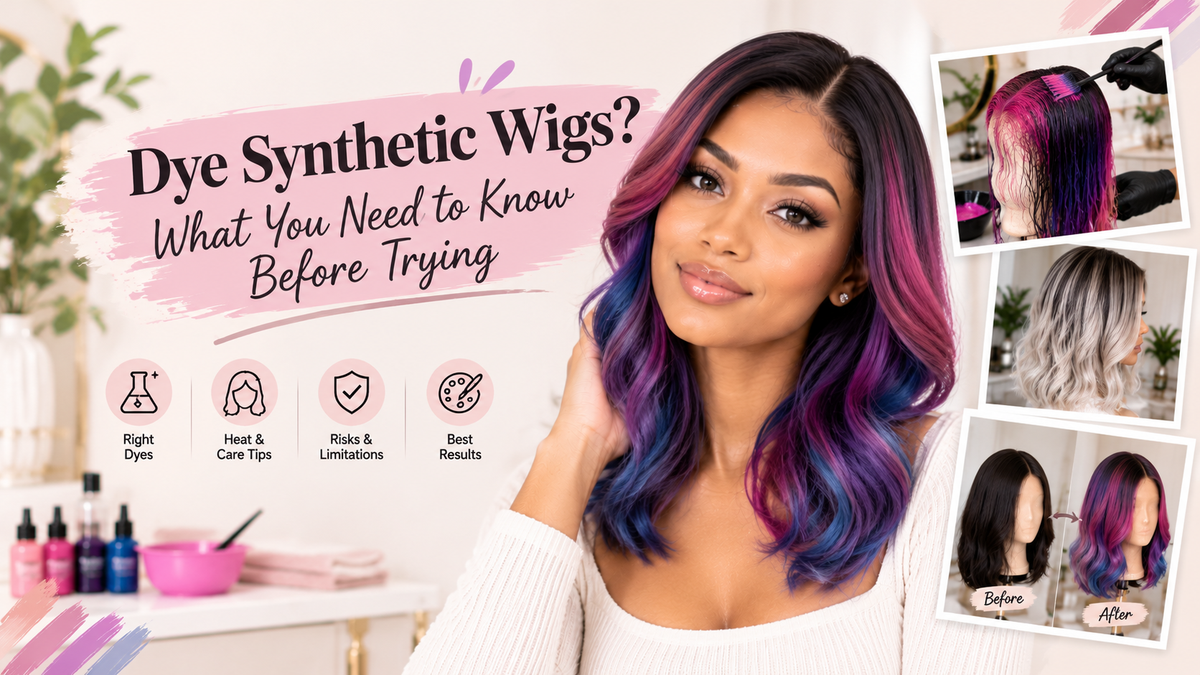 Can You Dye Synthetic Wigs? What You Need to Know Before Trying