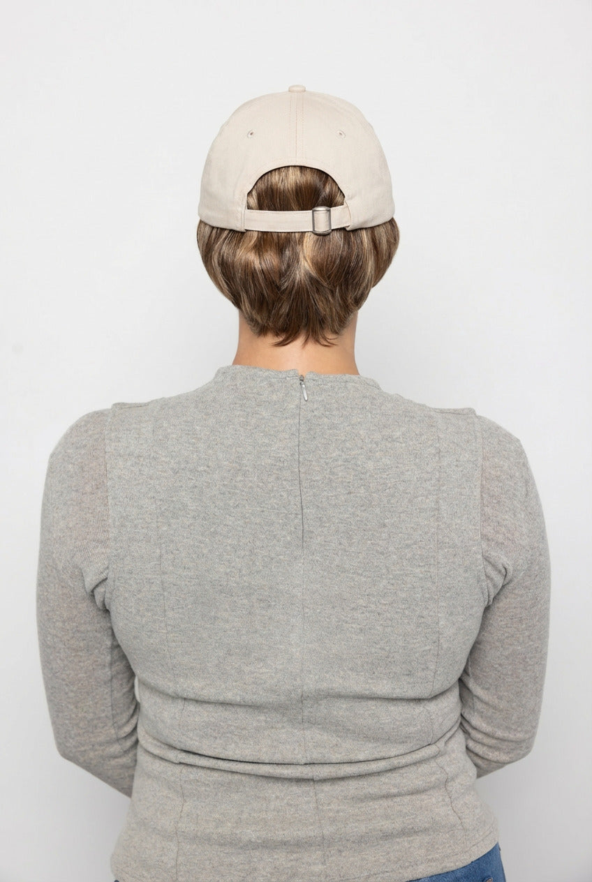 Tapered Hat Beige By Henry Margu