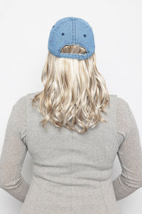 Denim Wavy Hat By Henry Margu