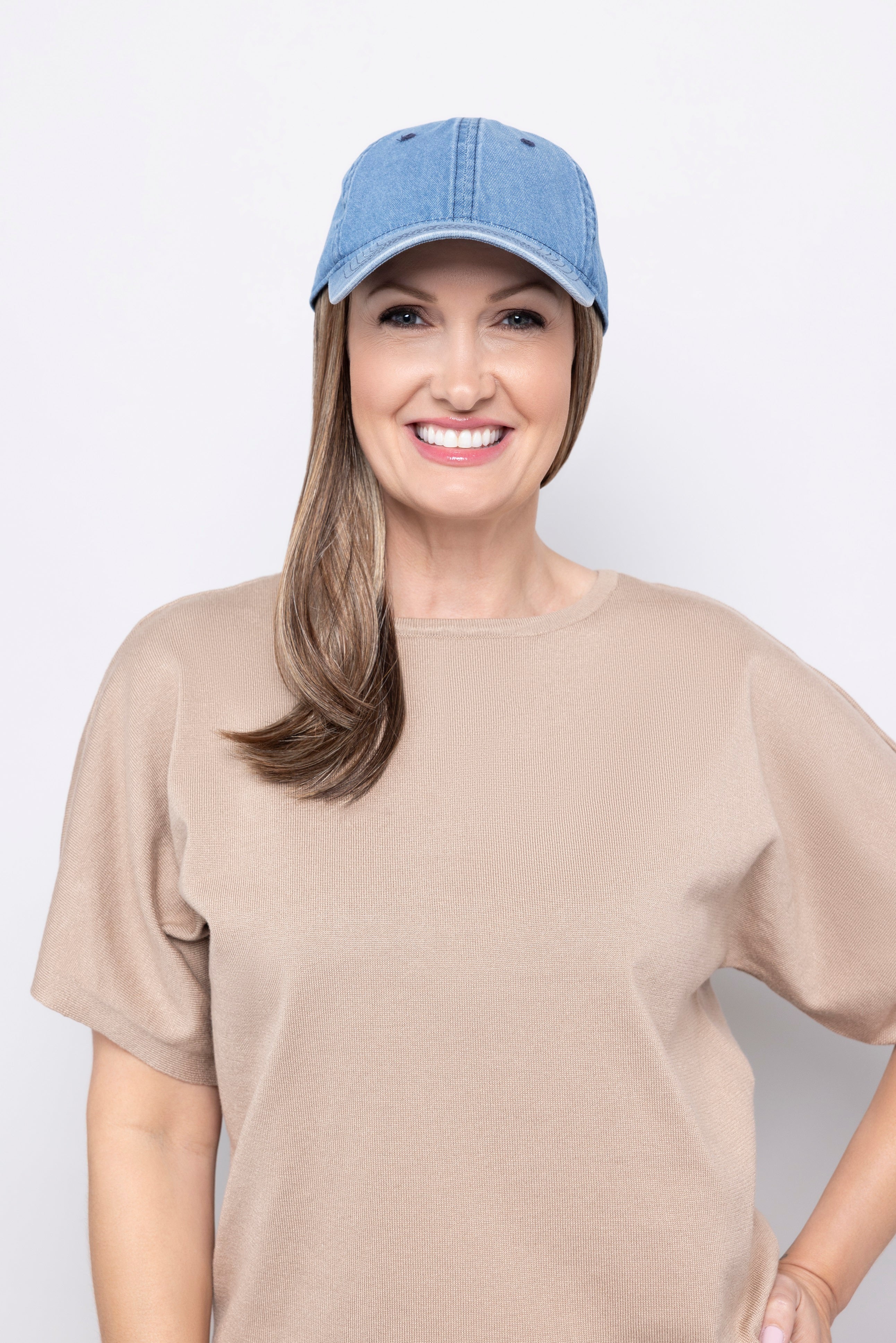 Denim Long Hat By Henry Margu