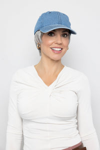 Denim Tapered Hat By Henry Margu
