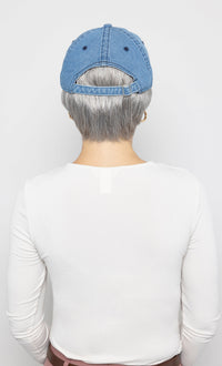 Denim Tapered Hat By Henry Margu