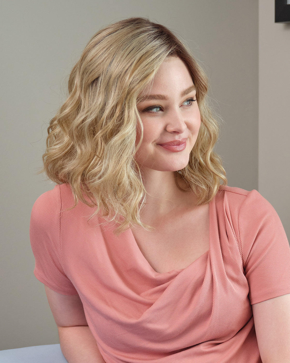 Emma Wig by Envy | Human Hair Blend (Lace Front)