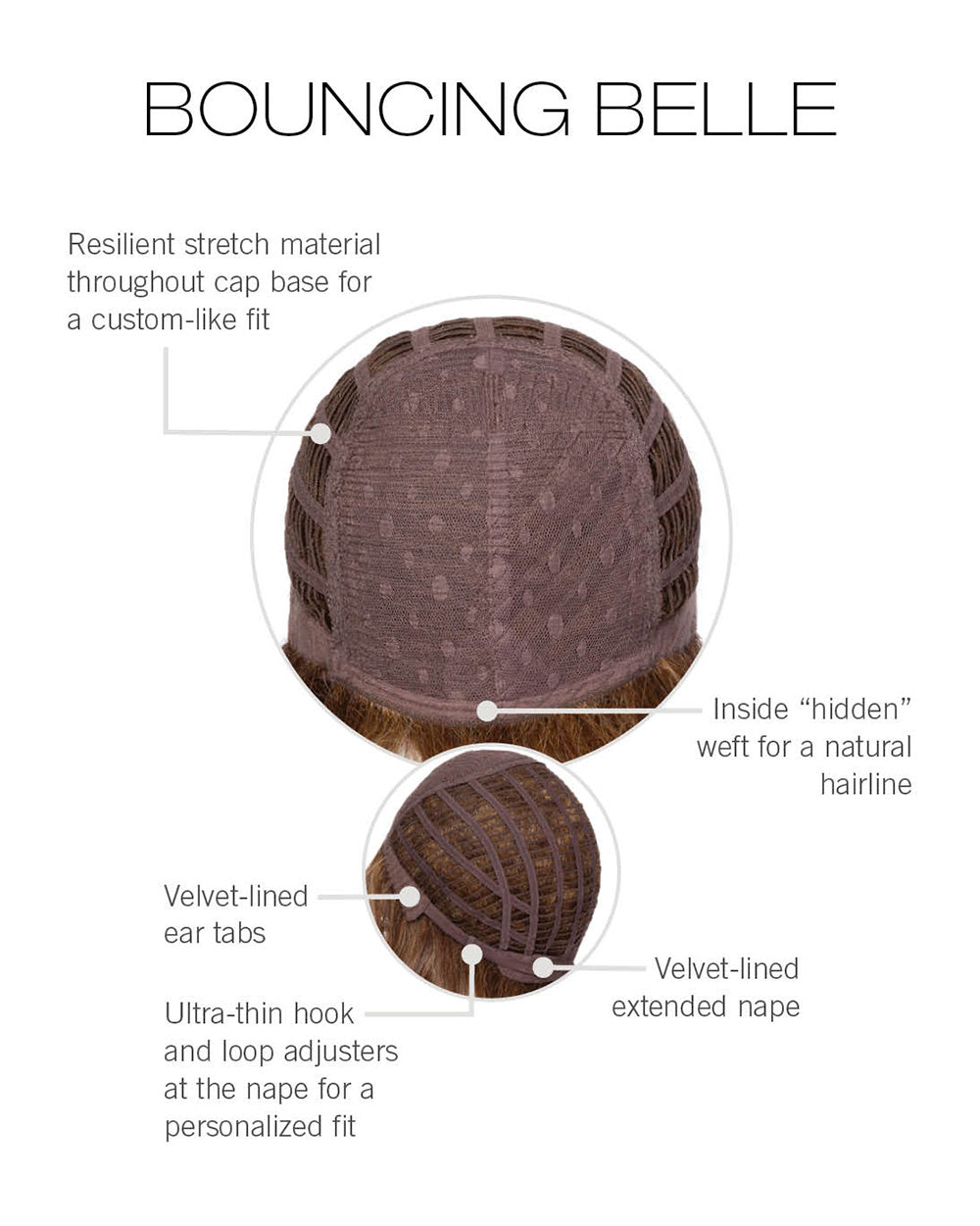 Bouncing Belle Wig by Gabor | Heat-friendly Synthetic Hair