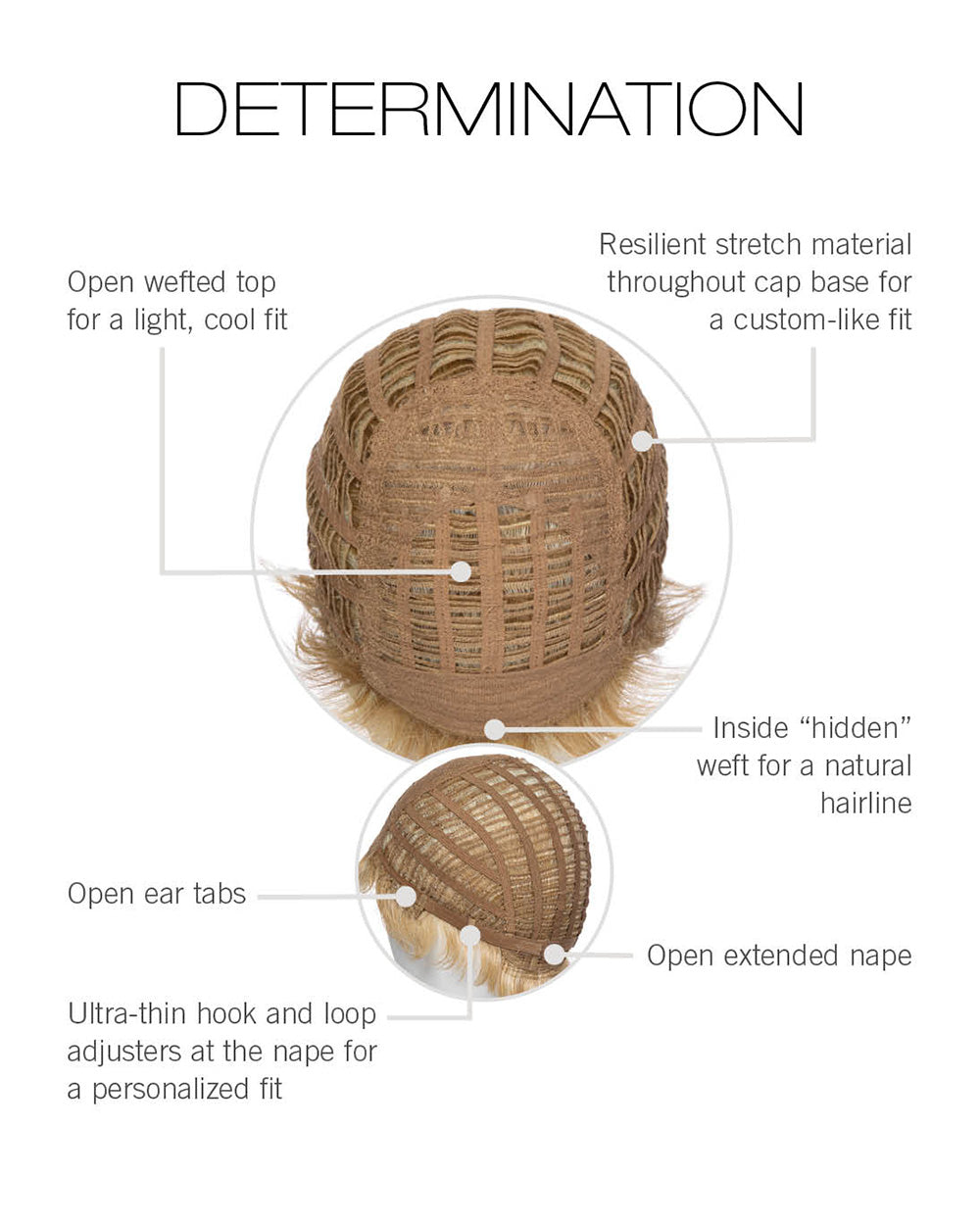 Determination Wig by Gabor | Heat-friendly Synthetic Hair