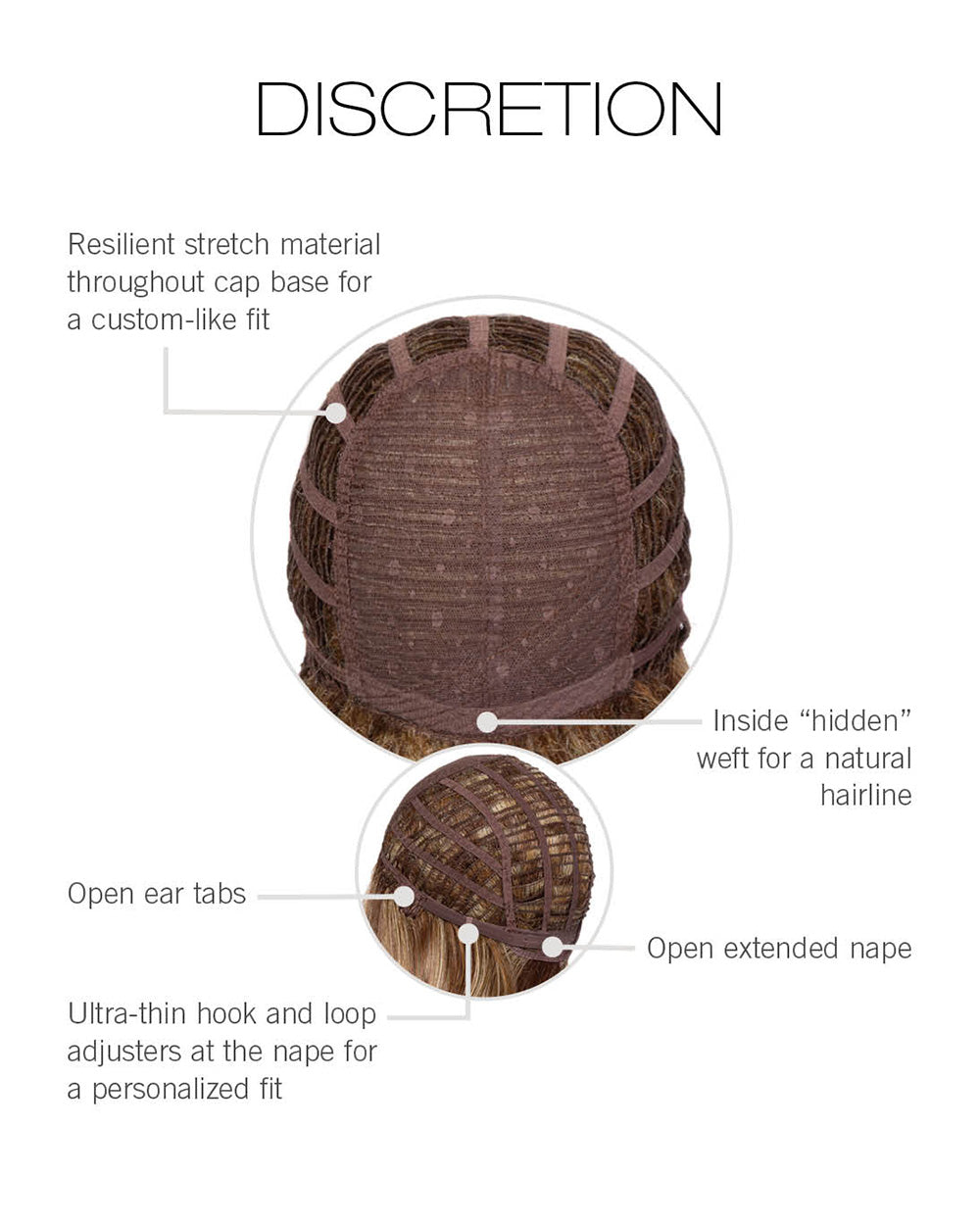 Discretion Wig by Gabor | Heat-friendly Synthetic Hair