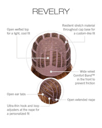 Revelry Wig by Gabor | Heat-friendly Synthetic Hair