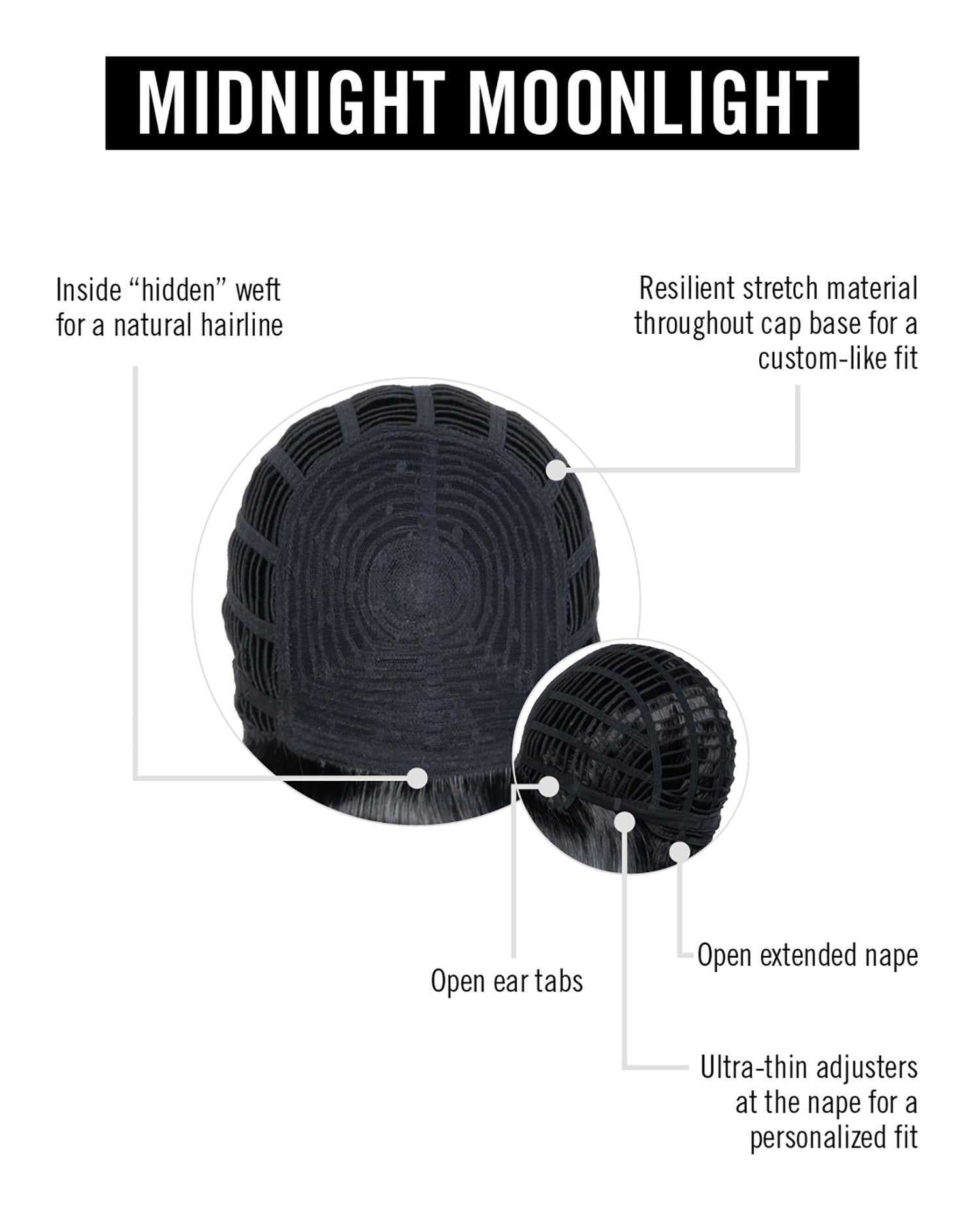 Midnight Moonlight Wig by Hairdo | Mono Part (Lace Front)