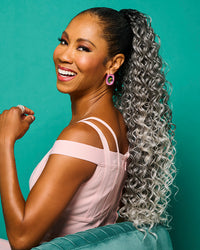 27″ Glam Curls Pocket Pony by Kim Kimble | Synthetic