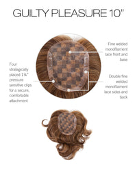 Guilty Pleasure Topper by Raquel Welch | Lace Front , Monofilament Topper