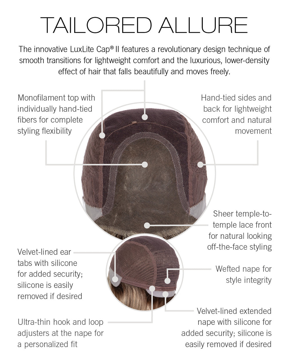 Tailored Allure by Raquel Welch | Synthetic (Lace Front Monofilament)