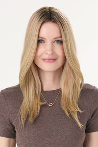 Barely There Straight 16" Topper by Envy | Synthetic