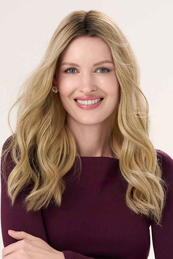 Barely There Wavy 16" Topper by Envy | Synthetic