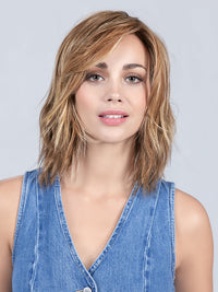 Flow Wig by Ellen Wille | Heat Friendly Synthetic (Mono Part)