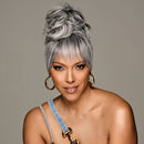 Sleek Style Bun And Bang by Kim Kimble