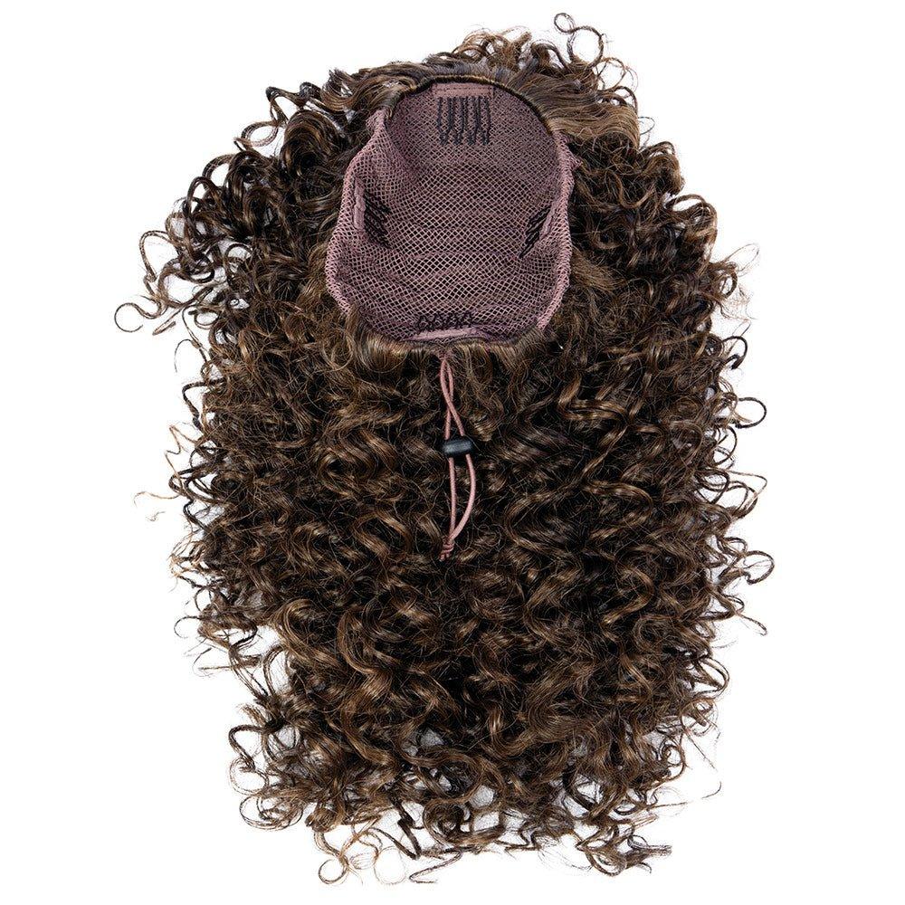 16" Coily Cinched Pony by hairdo | Heat Friendly Synthetic Pony - Ultimate Looks