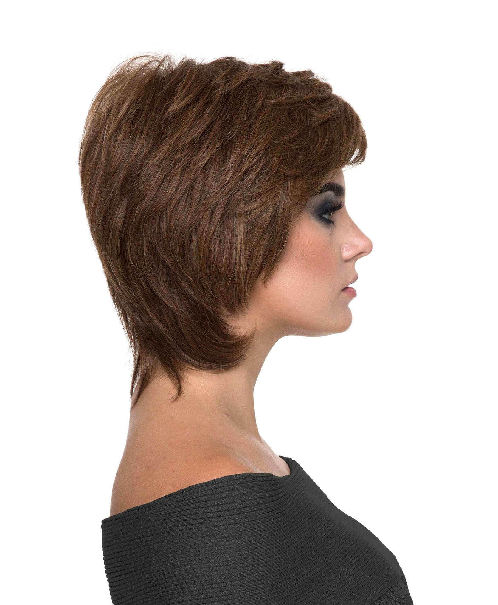 Coti Wig by Envy | Human Hair Blend (Hand-Tied Lace Front Mono Top)
