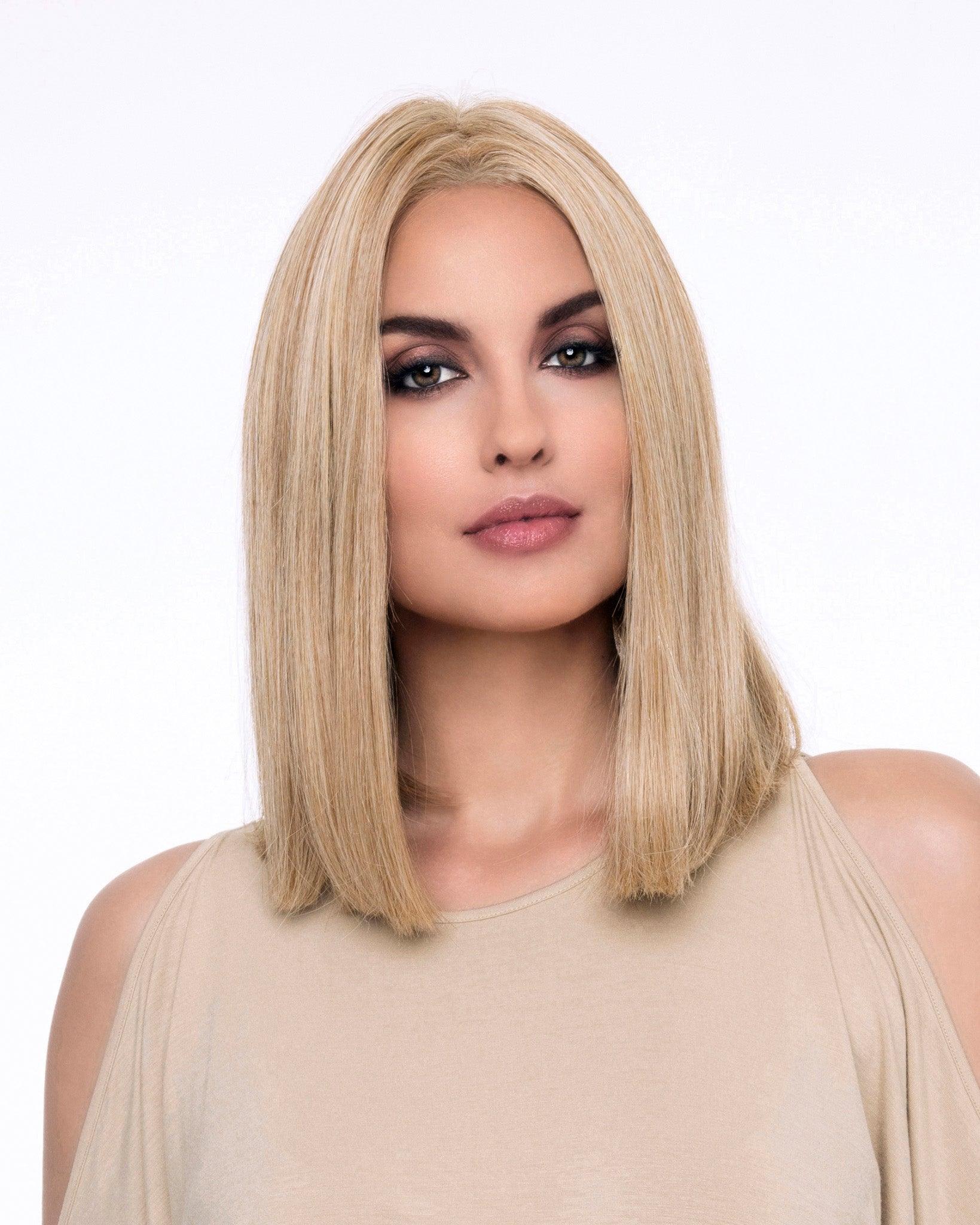 Chelsea Wig by Envy | Human Hair Blend (Hand-Tied Lace Front Mono Top)