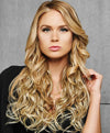 22" 4Pc Wavy Fineline Extension Kit Hairpiece by Hairdo | Synthetic (Mono Top) | Clearance Sale - Ultimate Looks