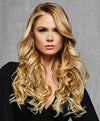 22" 4Pc Wavy Fineline Extension Kit Hairpiece by Hairdo | Synthetic (Mono Top) - Ultimate Looks
