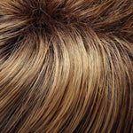EasiPart French 12" HH (Renau Colors) | 100% Remy Human Hairpiece (French Drawn Base) - Ultimate Looks
