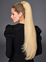 HD 27In Straight Cinch Hairpiece by Hairdo | Heat Friendly Extension Pony