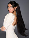 HD 27In Straight Cinch Hairpiece by Hairdo | Heat Friendly Extension Pony