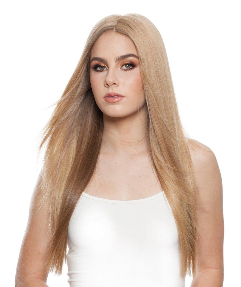 301 F-Top Blend 1/2" Tape-tab  by WIGPRO: Hand Tied Human Hair Piece