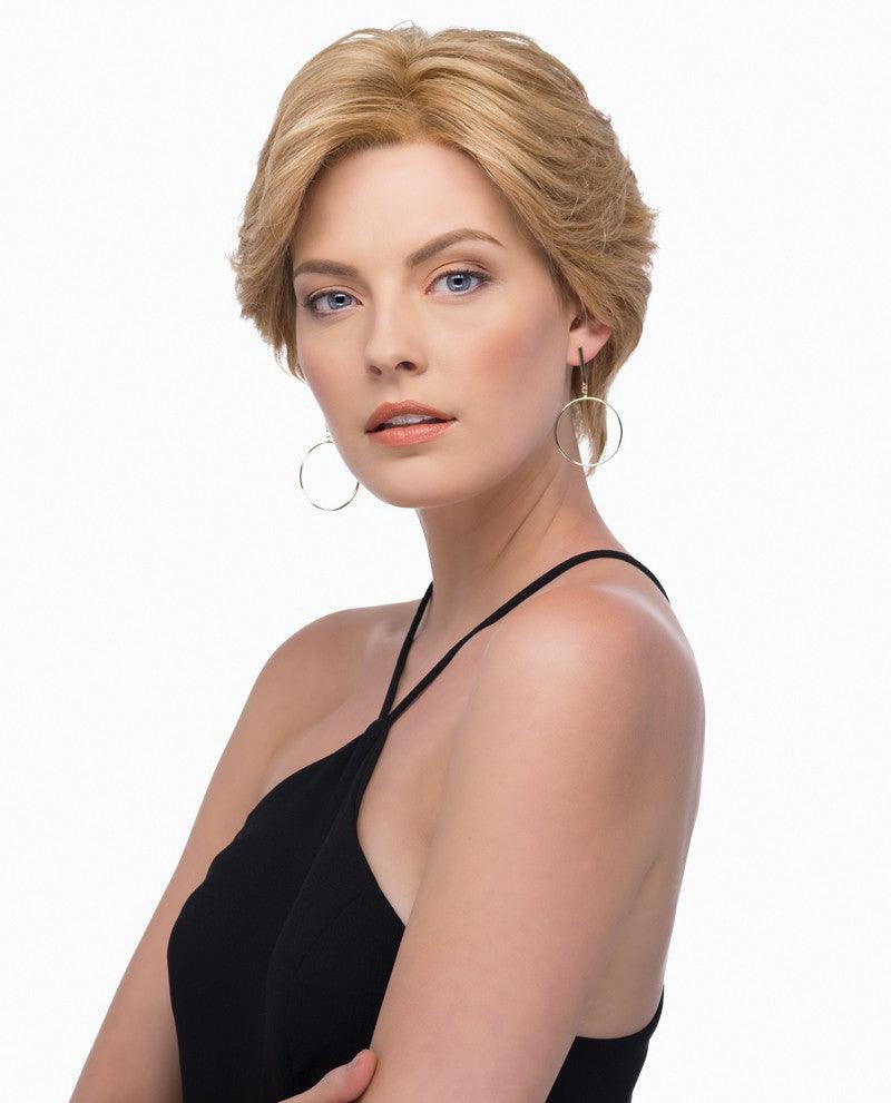 Sabrina Hairpiece by Estetica Designs | Remy Human Hair (Lace Front Mono Top)