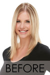 Top Full 12" HH | 100% Remy Human Hairpiece (Monofilament Base) - Ultimate Looks