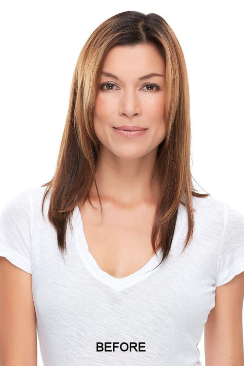 EasiPart 18" HH | 100% Remy Human Hairpiece (Monofilament Base) - Ultimate Looks