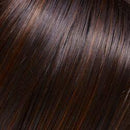 EasiPart 8" HH Hairpiece by easiHair |Human Hair Top Piece (Monofilament Base) - Ultimate Looks